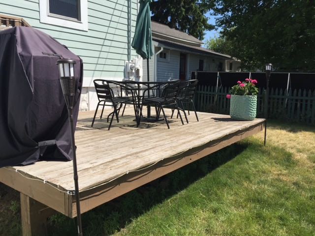 Deck Construction Extension Project in Grand Haven
